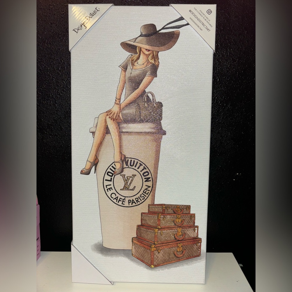 Design District Louis Vuitton Luxury designer wall art like Oliver Gal art